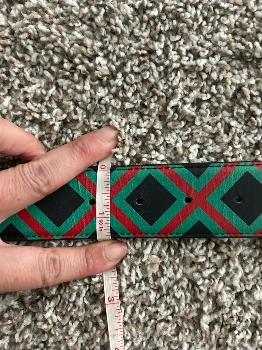 Gucci  GG belt med memorable buckle